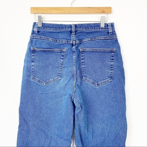 VINTAGE CHEROKEE High Waist Stretchy Ankle Jeans 6 Mom Jeans Casual Retro - Picture 3 of 7